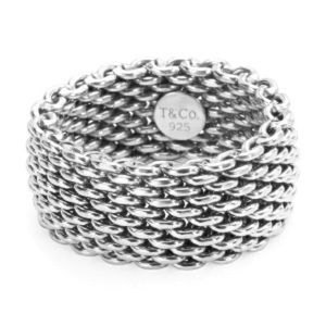 Tiffany & Co. Somerset Mesh Ring